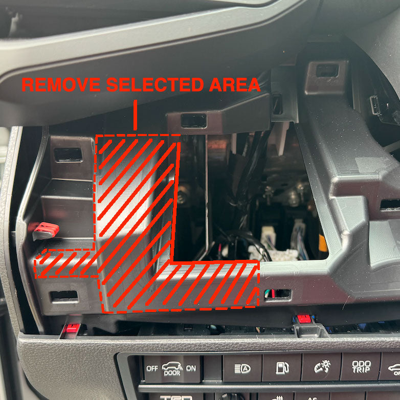Factory Replacement Switch Panel for 2023 and Newer Toyota Sequoia | OE Panels